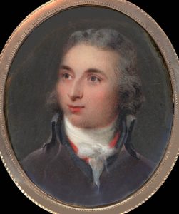 miniature portrait of Thomas Boylston Adams