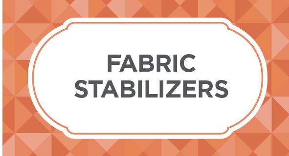 Shop our collection of fabric stabilizers and interfacing here.