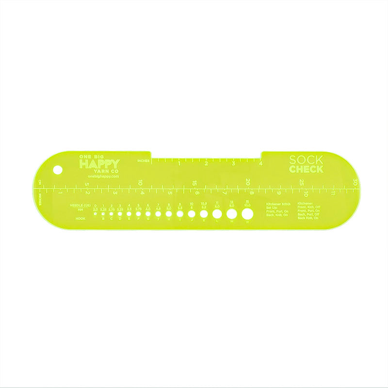 Sock Check Ruler & Gauge Tool Primary Image