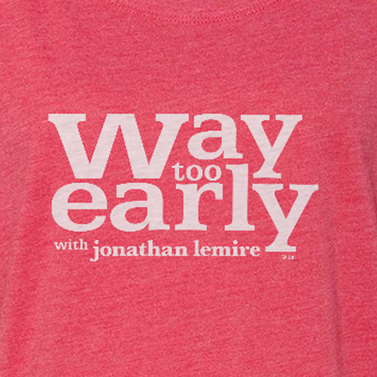 Way Too Early With Jonathan Lemire Logo Women's Tri-Blend T-Shirt