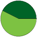 Pie chart of all name statuses