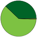 Pie chart of all name statuses