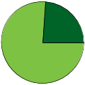 Pie chart of all name statuses