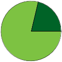 Pie chart of all name statuses