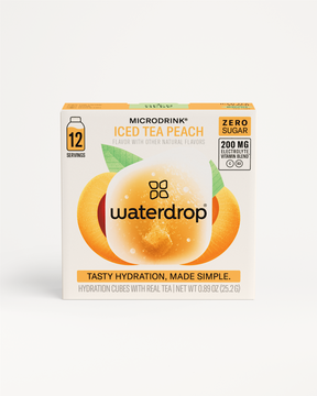 Microdrink ICED TEA PEACH: Order now | waterdrop®