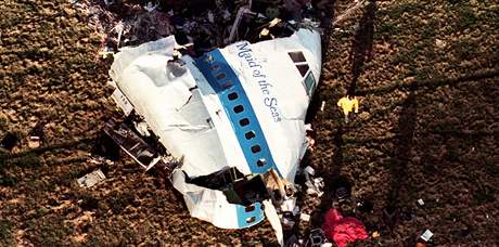 Havrie letadla spolenosti Pan-am nad skotskm mstekem Lockerbie 21. prosince 1988
