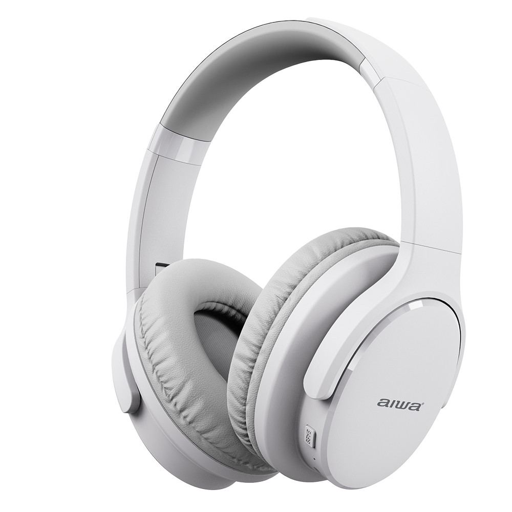 AIWA Over-Ear Wireless Headphones | AWH2H-WHT