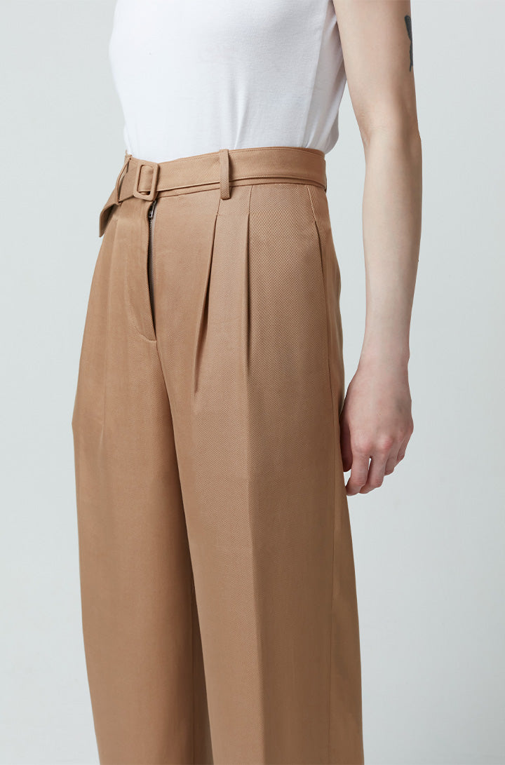 HUEY WIDE LEG TROUSERS in Copper