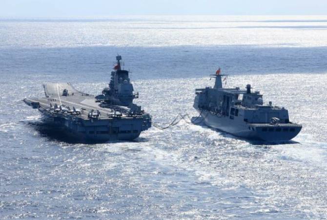  
Reuters сообщил, что китайские военные корабли остаются в Тайваньском проливе