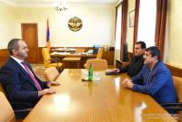Le Président de l'Artsakh a reçu le Procureur général d'Arménie 