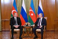 Putin consideró la situación de Nagorno Karabaj como el tema prioritario en la reunión con 
Aliyev