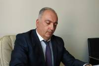 Ерем Симонян освобожден от должности заместителя руководителя аппарата 
главного уполномоченного по делам диаспоры