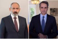 Nikol Pashinyan envió felicitó al primer ministro de Grecia
