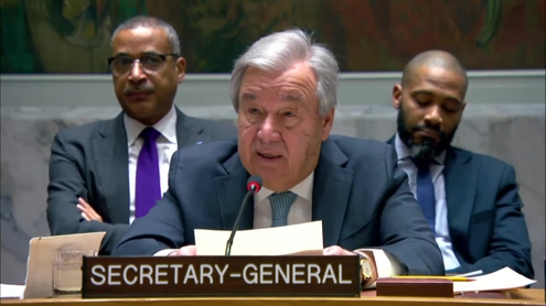 António Guterres (UN Secretary-General) on the Impact of Climate Change and Food Insecurity on the Maintenance of International Peace and Security - Security Council, 9547th meeting