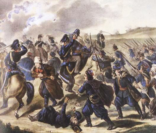 battle of Miechow during January Uprising 1863