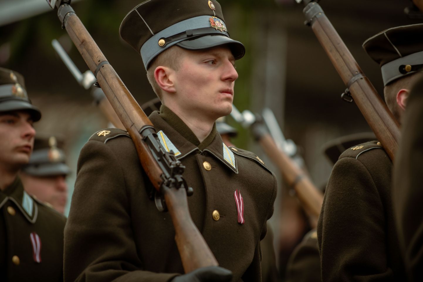 Участники военного парада