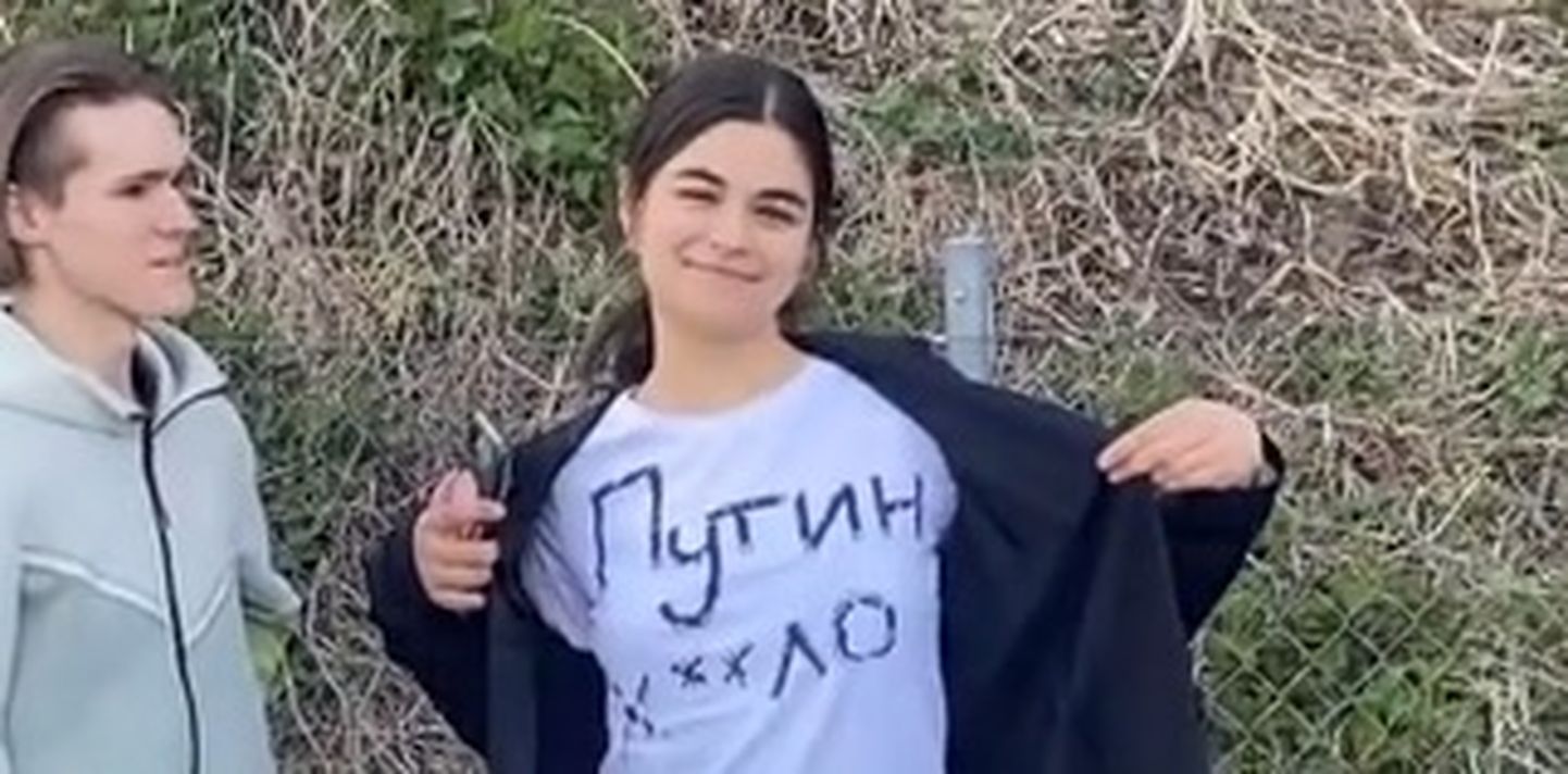 Алина Ворончихина, скриншот из видео в социальной сети ТикТок.