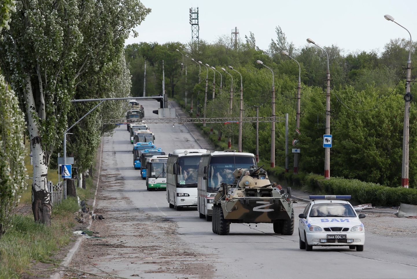 Война в Украине. Эвакуация с "Азовстали"