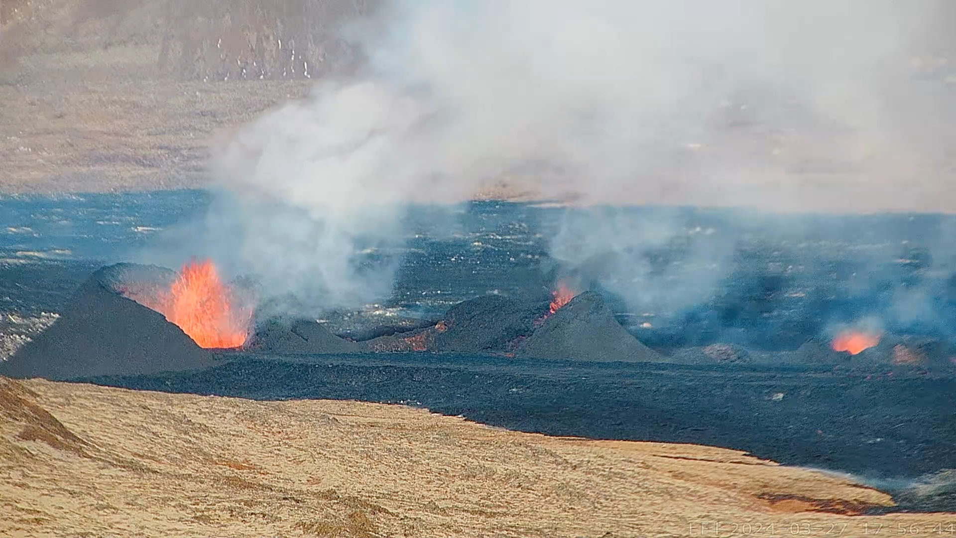 Eruption Vents in Iceland