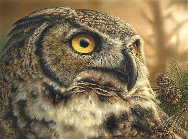 mayer-great-visionary-Great Horned Owl Low res