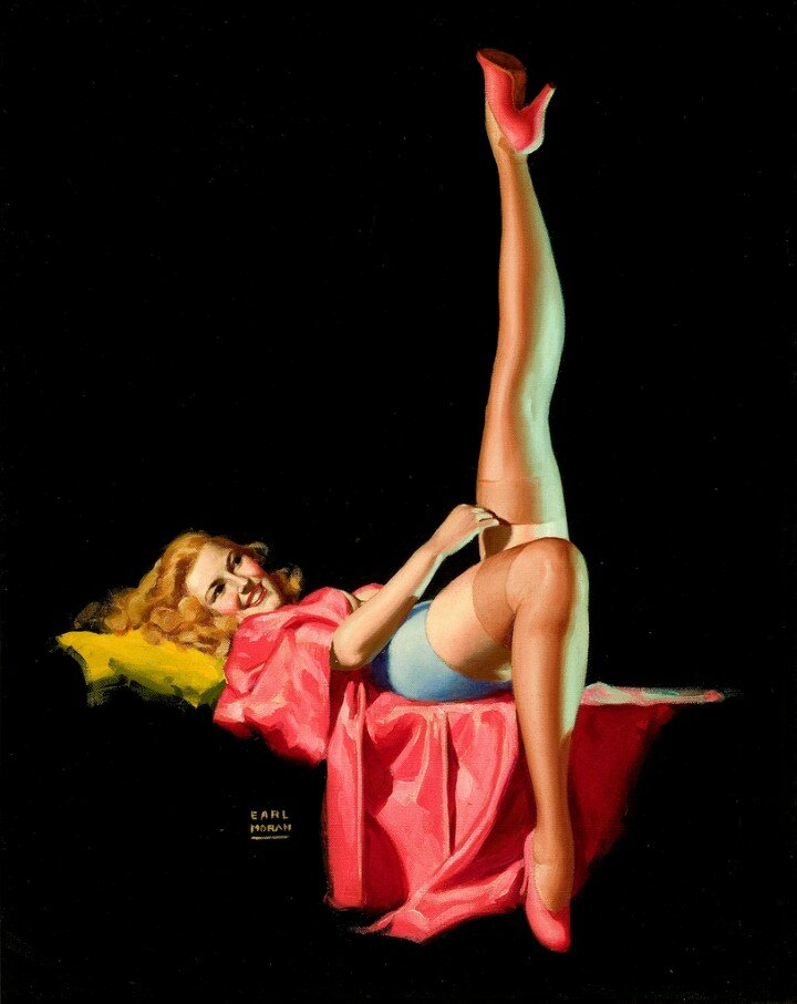 Earl Moran. Pin Up  16