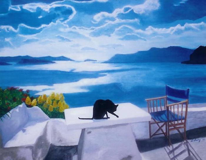 A_Cat_in_Santorini (700x545, 45Kb)