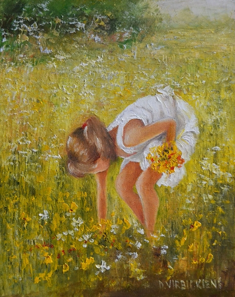 Childhood Summer (476x600, 430Kb)