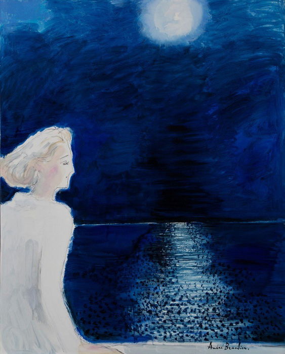 André-Brasilier-Blue-Night (563x700, 449Kb)
