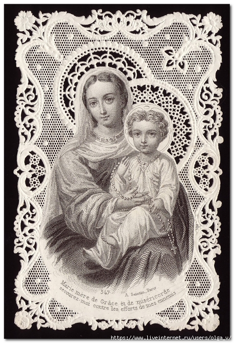 Mary, Mother of Grace - Santin (478x700, 381Kb)