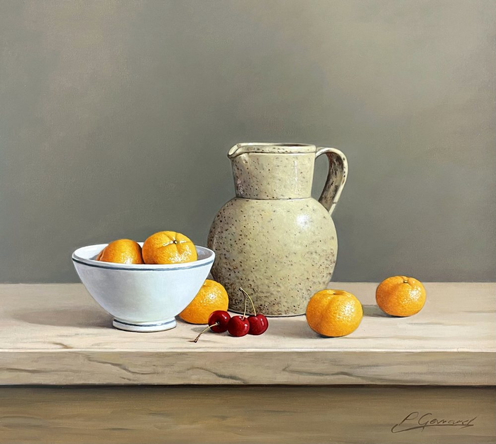 Philip-Gerrard-Oil-Painting-Sweet-Satsumas (700x625, 308Kb)
