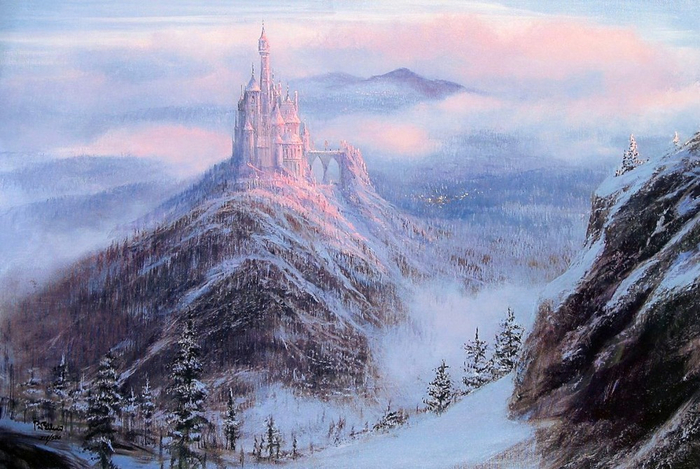 Mystical_Kingdom_of_the_Beast_Giclee_on_Canvas_by_Peter_Ellenshaw_yapfiles.ru (1) (700x469, 382Kb)