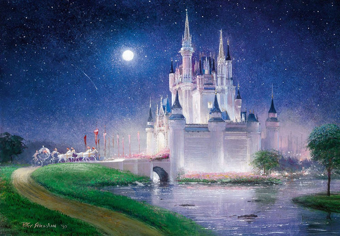 Cinderella39s_Grand_Arrival_by_Peter_Ellenshaw_3_yapfiles.ru (700x485, 436Kb)