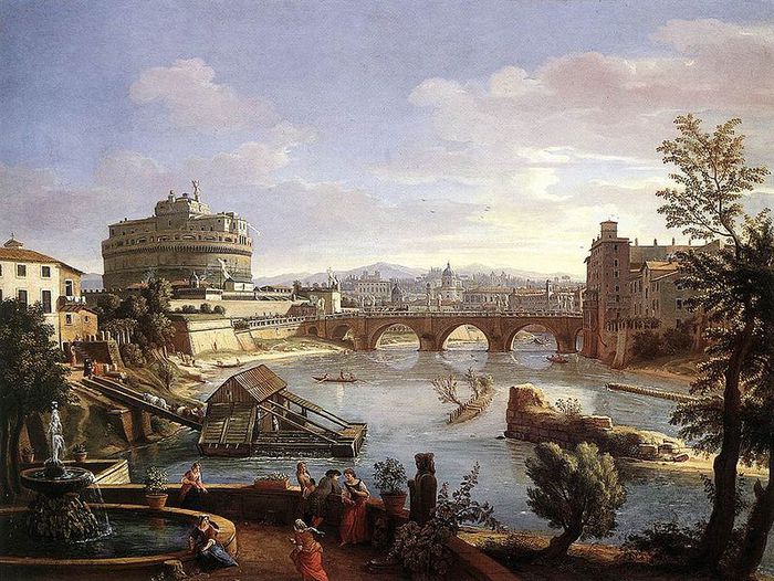 798px-The_Castel_Sant'Angelo_from_the_South (700x526, 109Kb)