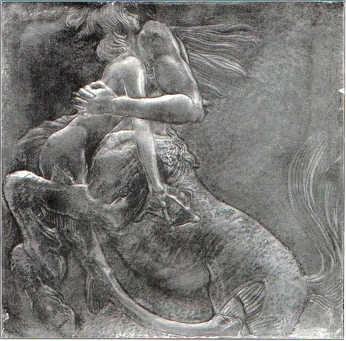 0 0  ельеф. 1902 г. Медь. Чеканка экспонировалась на XIV выставке Венского Сецессиона. (700x691, 635Kb)