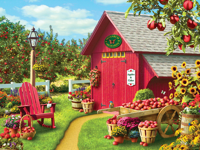 Apple Harvest (700x522, 699Kb)