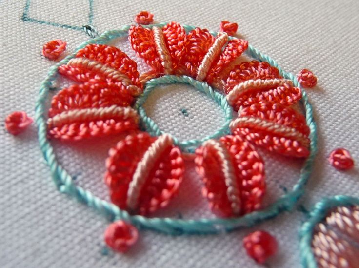 Tutorial of Brazilian embroidery