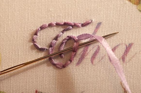 how to embroider words--good to know, for clothes, pillows or even on paper!