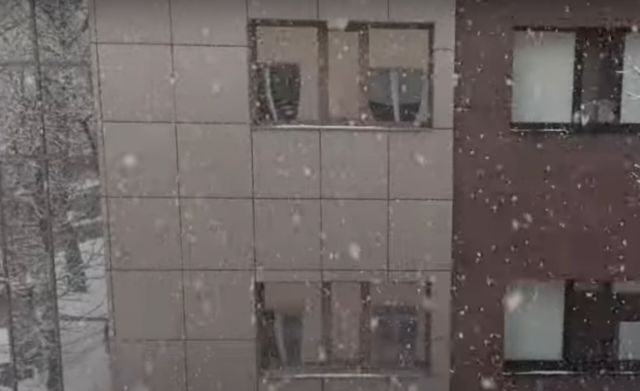 На Пасху, 5 мая, на Ставрополье начался снегопад
