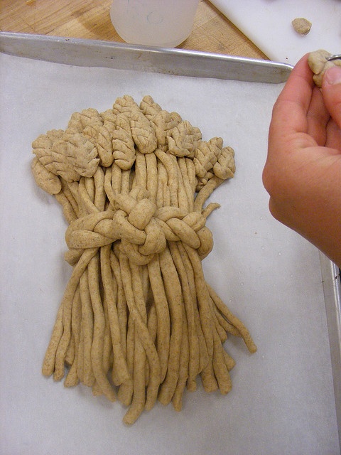 Bread art: 