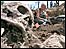 Exhumations at a mass grave near Srebrenica, Bosnia