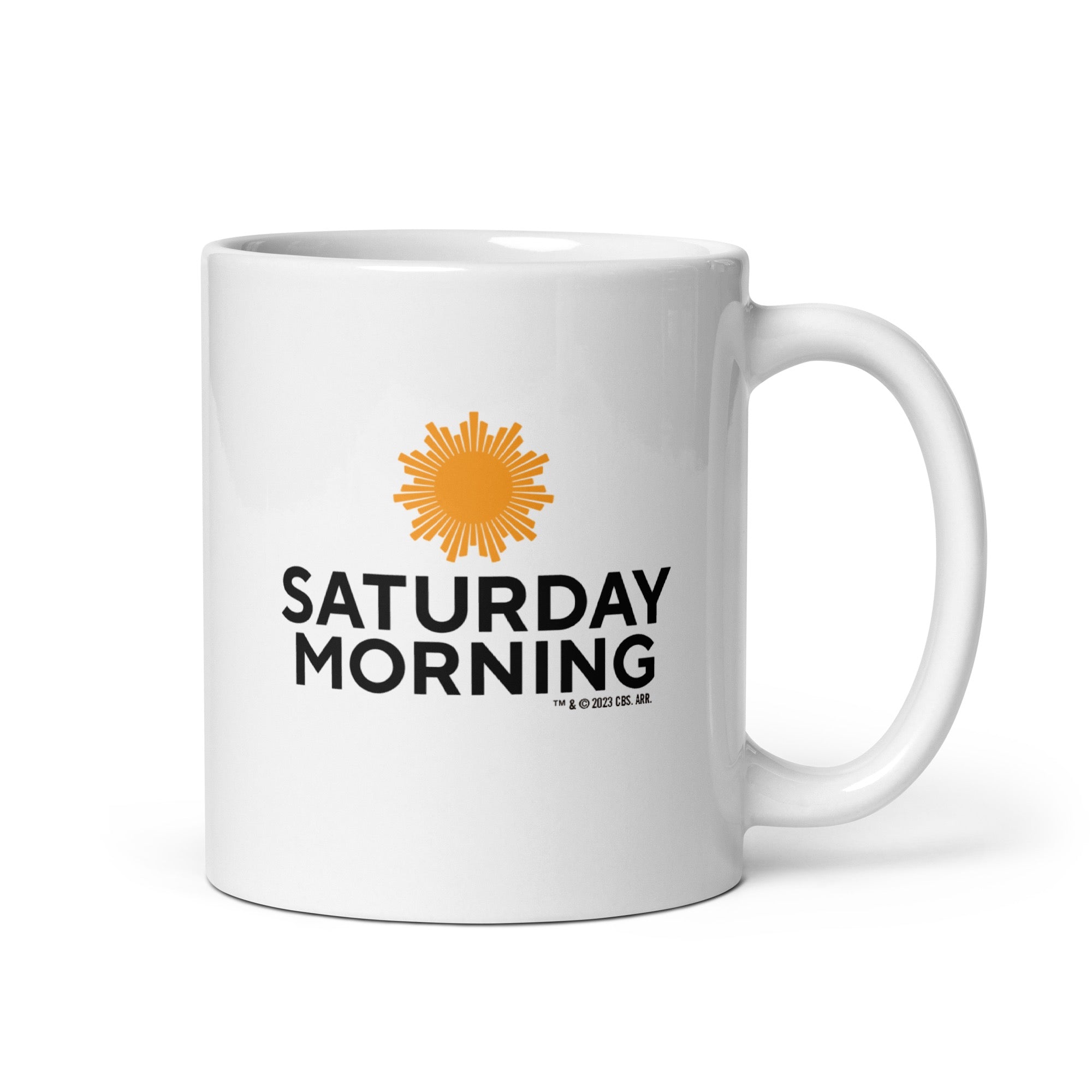 CBS Samstag Morgen Sonne Tasse