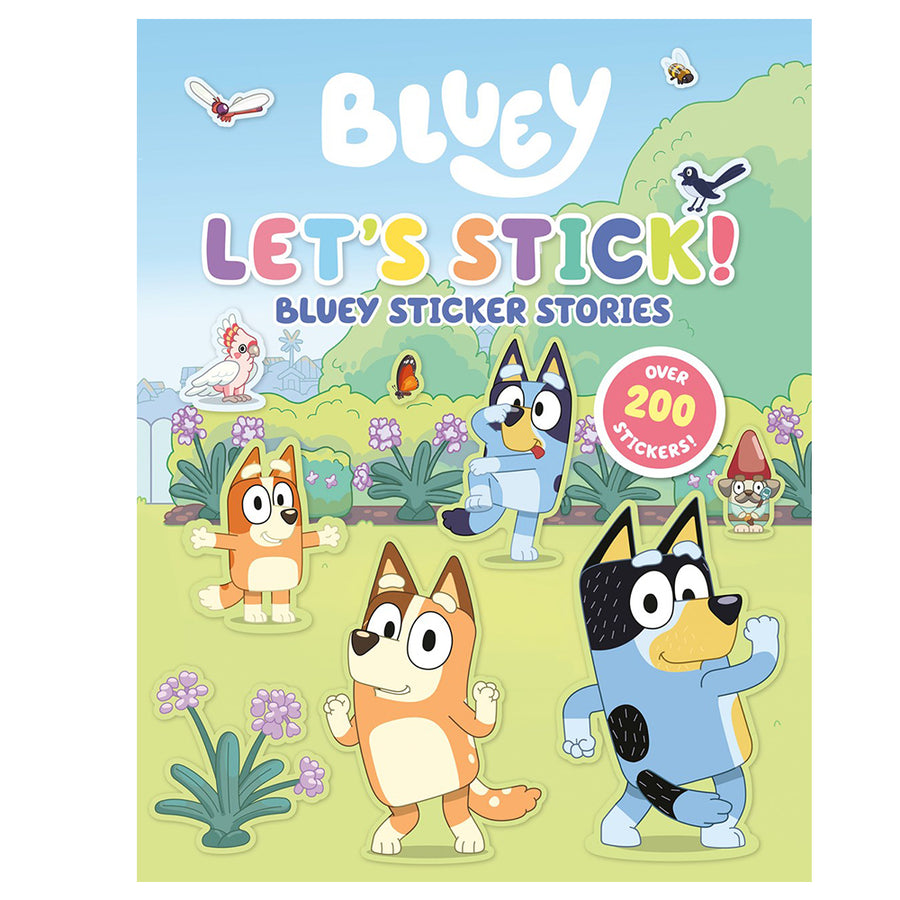 Let's Stick!: Bluey Sticker Stories