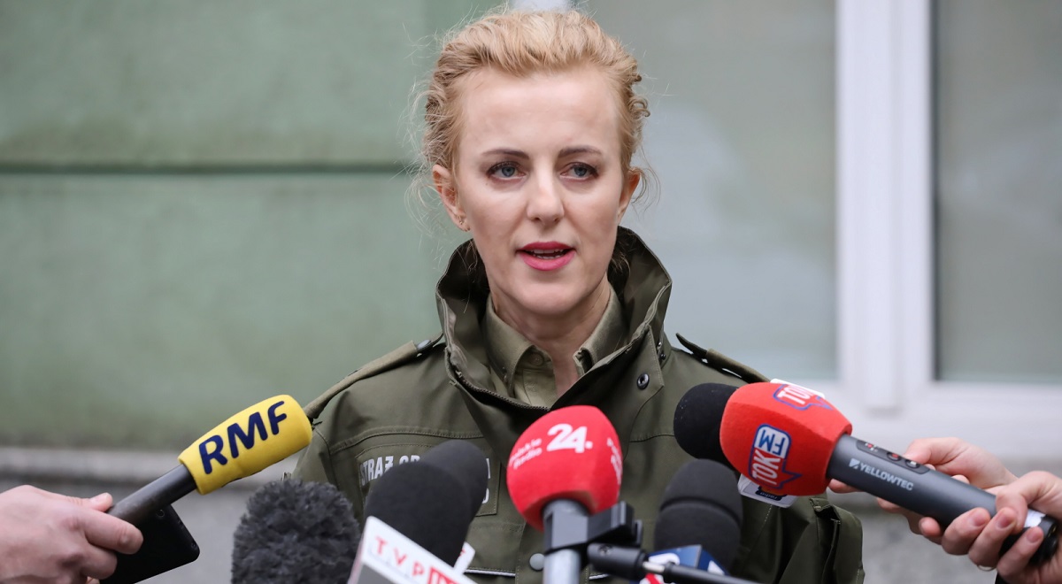 Anna Michalska, spokeswoman for the Polish Border Guard.