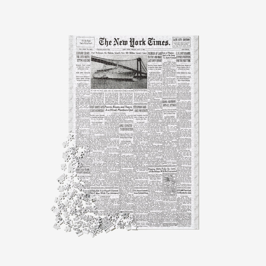 Front Page Puzzle - NYTStore