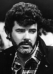 A photograph of George Lucas