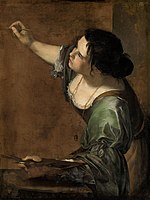 Artemisia Gentileschi, Self-Portrait as the Allegory of Painting, c. 1638–1639