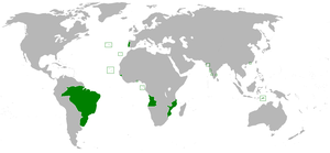 Португальская колониальная империя в 1800 году