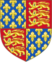 Герб Эдуарда III, принятый 26 сентября 1340 года