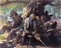 Еверет Шинн, «Грін парк в Лондоні», 1908 р.