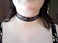 Image 55Chokers, popular in the mid- and late-1990s. (from 1990s in fashion)